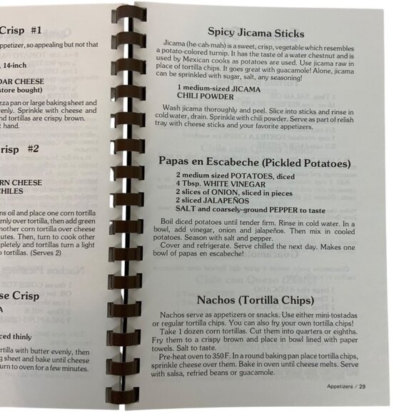 Mexican Family Favorites Cook Book By Maria Teresa Bermudez 1998 Spiral Bound - Picture 5 of 11